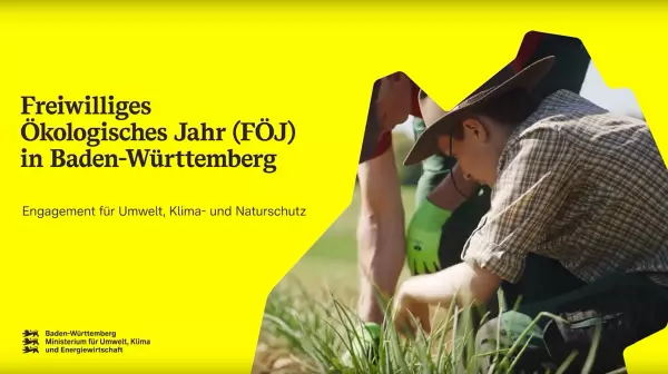 FÖJ Film - Copyright Ministerium für Umwelt, Klima und Energiewirtschaft Baden-Württemberg 